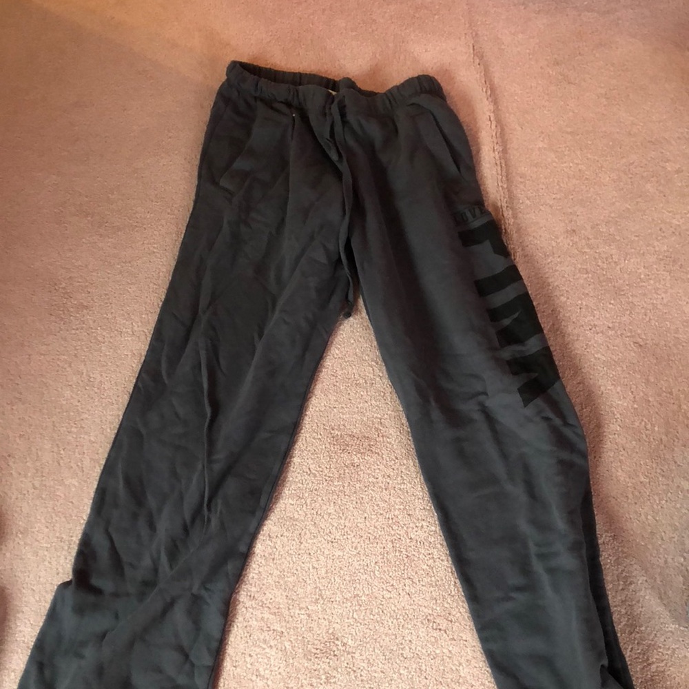 Pink sweatpants